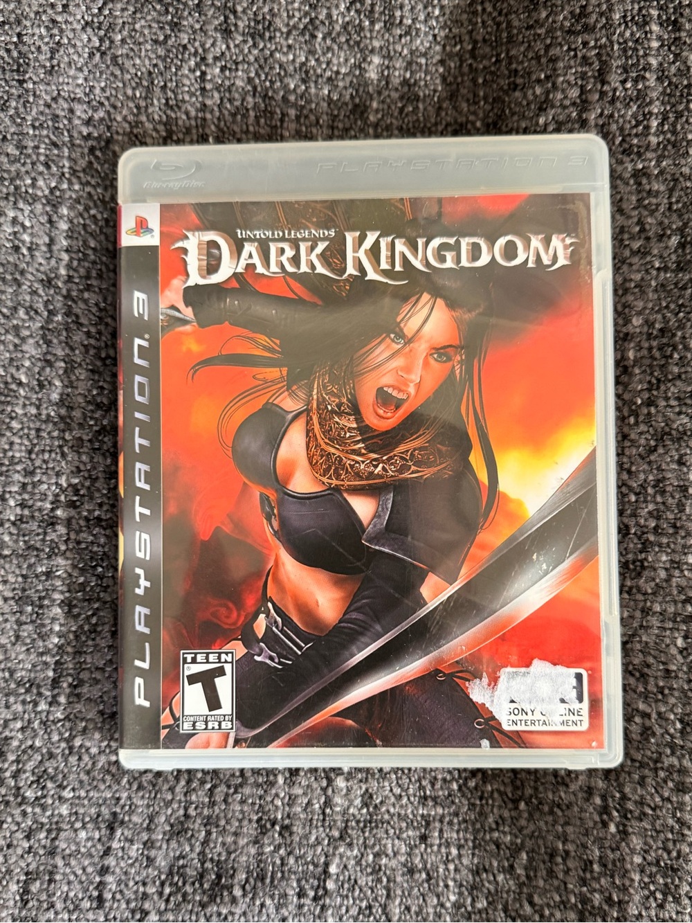 Untold Legends Dark Kingdom Sony PS3 Game Complete Playstation 3